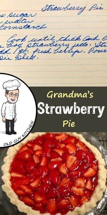 Strawberry Pies, Fresh Strawberry Recipes, Strawberry Pie Recipe, Fresh Strawberry Pie, Strawberry Dessert Recipes, Grandmas Recipes, Strawberry Pie, Strawberry Desserts, Pie Cake