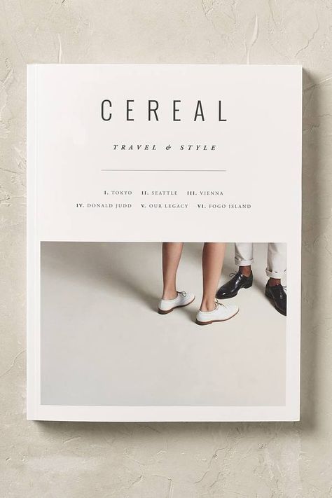 Cereal Magazine: Volume 11 Magazine Front Cover, Cereal Magazine, Kinfolk Magazine, Photobook Design, Front Cover Designs, Page Layout Design, Buch Design, Magazine Layout Design, Cool Magazine