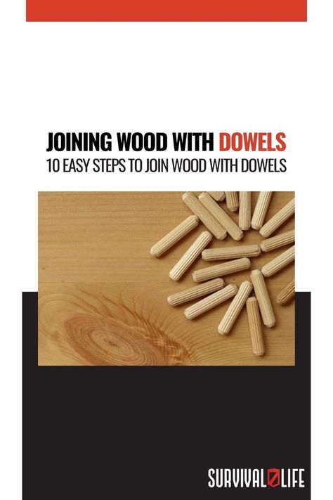 Using Dowels To Join Wood, How To Join Wood Boards Together, Wood Dowel Projects, Carpentry Hacks, Wood Joining, Dowel Jig, Wood Joints, Shop Tools, Wood Joinery