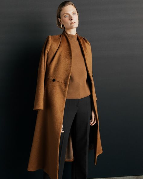 Coat season is in full swing, and our tailored Finchley is the perfect choice for colder days thanks to its premium Italian wool mohair blend. Wear it with everything this season (and for all seasons to come). Caramel Coat, Professional Event, Cold Day, Wear It, All Seasons, Wardrobe Staples, Camel, Caramel, Wool