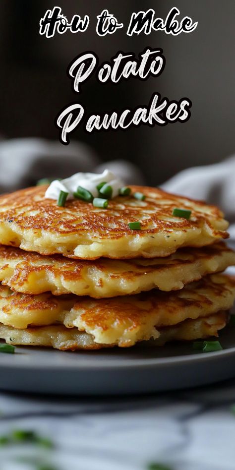 POTATO PANCAKES Potato Pancakes From Mashed Potatoes, Potato Dinners, Potatoe Pancakes, Polish Potato Pancakes, Potatoes Wedges, Spicy Potato Wedges, Potato Pancakes Recipe, Spicy Potatoes, Mashed Potato Pancakes