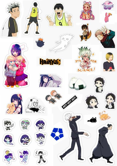 stickers printable Anime Sticker Pack Printable, Anime Sticker Sheet, Sticker Pack Printable, Anime Sticker, Stickers Printable, Anime Stickers, Jolie Photo, Couple Videos, Sticker Pack