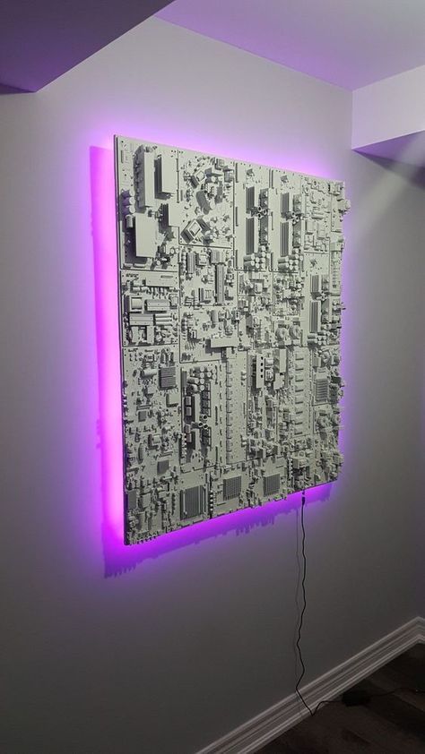 Motherboard Art Diy, Computer Wall Art, Circuit Board Wall Art, 3d Printed Wall Art, Computer Parts Art, Motherboard Art, Pcb Art, Circuit Board Art, Technical Art