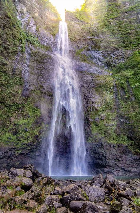 Hanakapiai Falls, Kauai Waterfalls, Jurassic Park Film, Sea Cave, Famous Waterfalls, Waimea Canyon, Blue Hole, Fantasy Island, Twin Falls