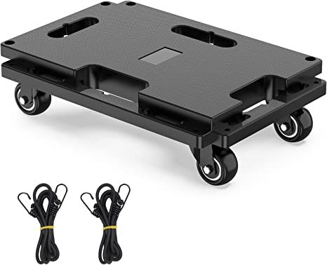 Amazon.com: SOLEJAZZ Moving Furniture Dolly Connectable, 440 LBS Capacity Piano Moving Dolly, Heavy Duty 4 Wheel Moving Cart for Moving Heavy Furniture, Black, 1 Pack : Industrial & Scientific Moving Dolly, Wheel Dollies, Moving A Piano, Furniture Dolly, Furniture Black, Moving Furniture, Cartoon Art Styles, Food Storage, Piano