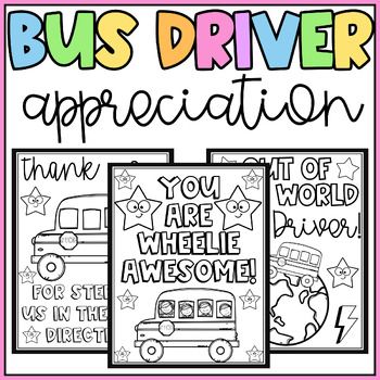 Bus Driver Appreciation Day Thank You Coloring Pages & Writing Cards- School Bus Bus Driver Thank You Printable Free, Appreciation Gifts For Bus Drivers, Bus Driver Appreciation Gifts Ideas, Bus Driver Thank You Card, Bus Appreciation, Bus Driver Appreciation Gifts Printables Free, Bus Driver Appreciation Poster, Bus Driver Appreciation Ideas, Bus Driver Retirement Gift