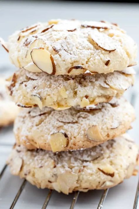 Almond Paste Cookies, Almond Paste Recipes, Glutenfri Baking, Easy Christmas Cookies, Almond Desserts, Italian Almond Cookies, Almond Pastry, Almond Meal Cookies, Italian Cookie Recipes