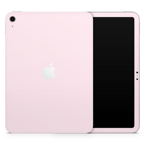 Our Baby Pink Apple iPad Skin features a cute light pink hue. Looking to accessorize your electronics to match your aesthetics? We have you covered. Premium 3M air-release vinyl and outer laminate Slidable and bubble-free for easy alignment and installation Water-resistant, scratch-resistant, fade-proof and protects against UV rays Full coverage Matte finish Residue-free removal Not a hard case iPad 10.2" Gen 7 launched in 2019 iPad 10.2" Gen 8 launched in 2020 iPad 10.2" Gen 9 launched in 2021 Apple I Pad, Ipad Colors, Pink Apple Ipad, Ipad Pink, Ipad 10th Generation, Ipad Air 5 Pink Aesthetic, I Pad, Ipad Mini Pink, Pink Ipad Keyboard