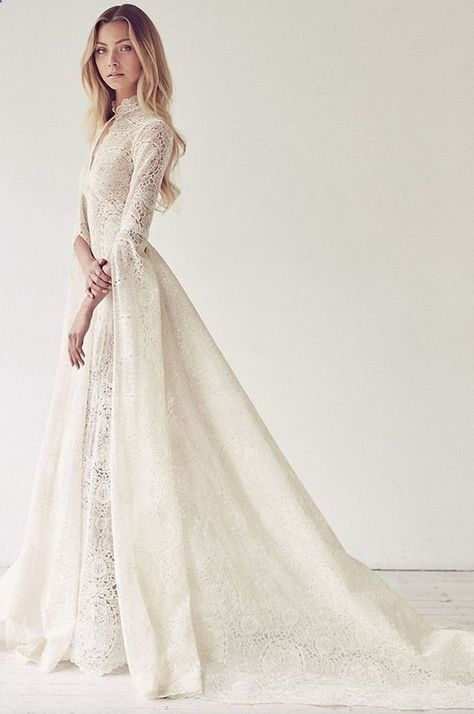 Suzanne Harward, Celebration Dress, Australian Bridal Designers, Baju Kahwin, High Neck Wedding Dress, Neck Wedding Dress, White Wedding Dress, Gowns Wedding, فستان سهرة