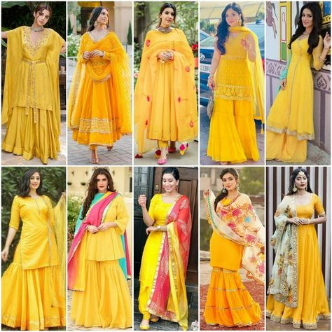 Yellow Colour Dress Designs 2023 || Haldi Function Dress Ideas || 2023 New Trending Suit|| Partywear Mayoo Dress Ideas, Suit Design For Haldi Function, Indian Wedding Outfits Sisters Haldi, Haldi Dress Design Ideas, Haldi Dress Pattern, Latest Dress For Haldi Function, Haldi Ceremony Suits Ideas, Dress For Haldi Function For Bridesmaid, Wedding Dresses Haldi