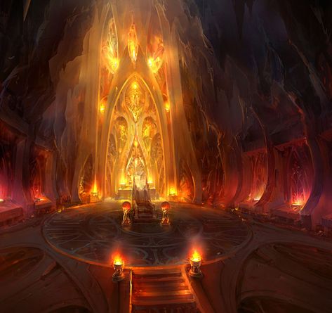 Fantastic Conceptual Art by Jae-Cheol Park – I.D. 21 Inner Sanctum, Fantasy Background, Throne Room, Fantasy City, Fantasy Castle, Fantasy Setting, Fantasy Places, Fantasy Art Landscapes, Fantasy Concept Art