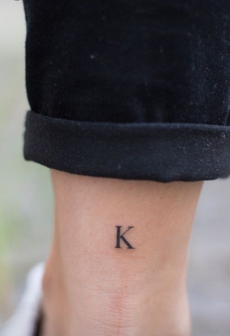 Letter K Tattoo, Targaryen Tattoo, Dragons Tattoo, K Tattoo, The Letter K, Inspiration Tattoos, Initial Tattoo, Tattoo Font, Diy Tattoo