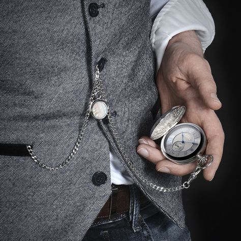 Waistcoat Pocket Watch, Holding Pocket Watch Reference, How To Wear A Pocket Watch, Pocket Watch Aesthetic, Mirror Visitor, Victorian Men, Watch Pocket, Wedding Gifts For Groomsmen, Victorian Aesthetic