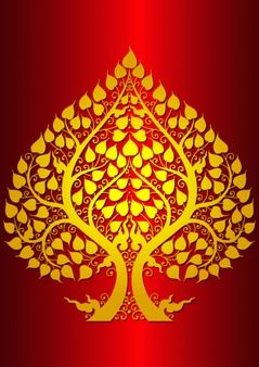 Thai Vectors, Photos and PSD files | Free Download Bodhi Tree Art, Bodhi Leaf, Lucky Wallpaper, Lucky Leaf, Bodhi Tree, Lord Shiva Statue, Sacred Geometry Art, Photo Texture, Madhubani Art