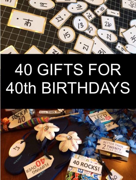 50 Things For 50th Birthday Gag Gifts, 40 Birthday Ideas For Men Turning 40, 40th Bday Gifts Women Fun, Fun Gifts For 40th Birthday, 40 Gift Ideas For 40th Birthday, 40th Husband Birthday Ideas, Funny 40th Birthday Gifts Hilarious, Birthday Gift Game Ideas, Lordy Lordy Look Whos 40 Decorations