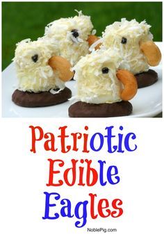 Eagle Cookies, Decor Celebration, 4th July Food, Patriotic Cake, Patriotic Food, Patriotic Desserts, Independance Day, 4th Of July Desserts, American Holiday