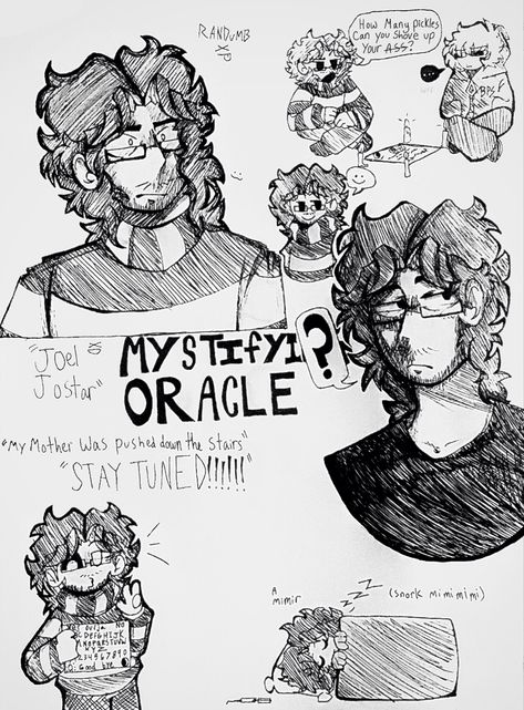 Some more Mystifying Oracle school doodles (i ran out of space while writing Mystifying 😿) The Hidden Oracle Fan Art, Mystifying Oracle, Epic Art, Doodles, Fan Art