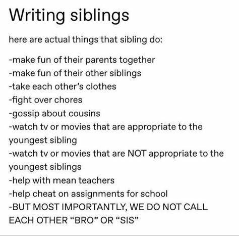 Writing Siblings, Words Writing, Writing Inspiration Tips, Writing Plot, Story Writing Prompts, Fantasy Ideas, Cheat Codes, Writing Dialogue Prompts, Writing Prompts For Writers