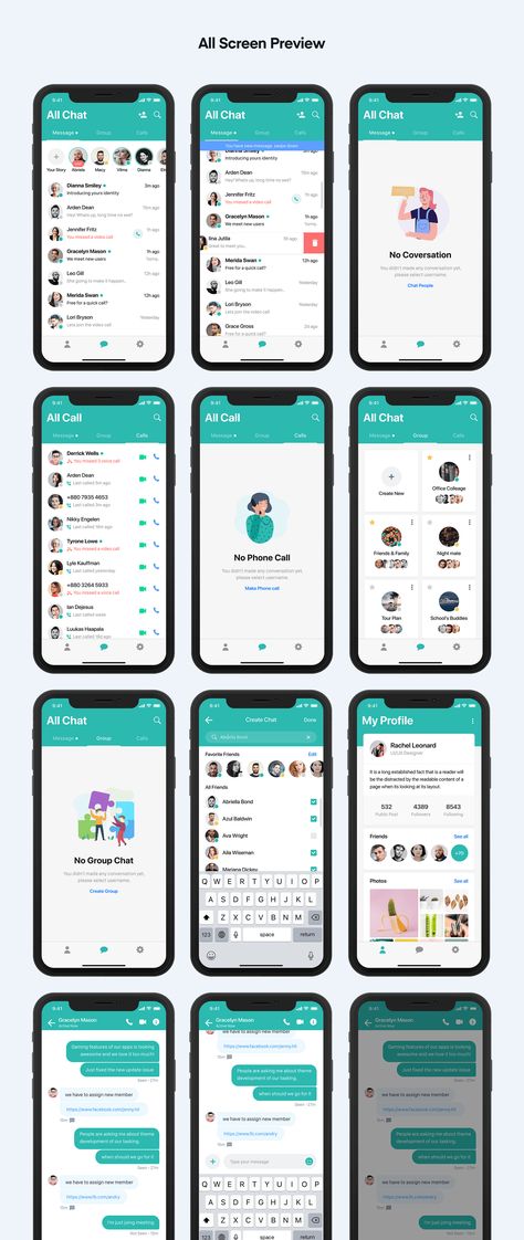 Messaging App Design, Chat App Ui Design, Chat App Design, Mobile Chat App, Sketch Cloud, Whatsapp App, Chatbot App, Chat Apps, App Screen