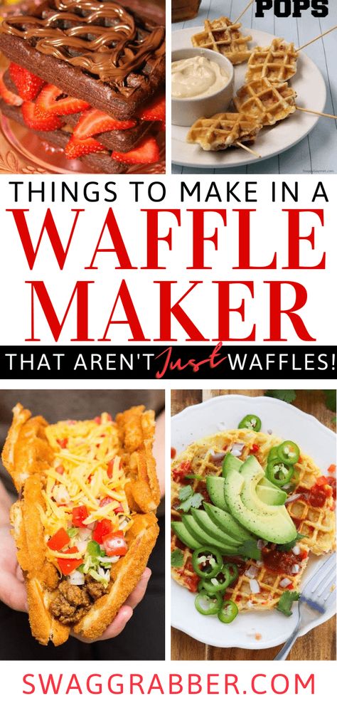 Elevate your culinary game with these genius recipes – Things to Make in a Waffle Maker! 🧇✨ From savory delights to sweet surprises, discover a world of creative cooking beyond the traditional waffle. Transform your waffle maker into a versatile kitchen companion with these delicious ideas. Ready to waffle-fy your meals? Let the culinary adventure begin! #WaffleMakerRecipes #CreativeCooking #WaffleIronMagic #KitchenInnovation #SavoryAndSweet #HomeChefInspiration Waffle Iron Dinner Recipes, Mini Waffle Recipe, Make Waffles, Air Fryer Recipes Breakfast, Waffle Iron Recipes, Waffle Maker Recipes, Waffle Irons, Belgian Waffle Maker, Iron Recipes