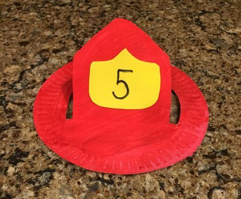 Firefighter Hat Craft - Teach your children about fire safety and let them pretend to be Firefighters. www.allkidsnetwork.com Firefighter Hat Craft, Fire Prevention Crafts, Fire Safety Preschool Crafts, Fireman Crafts, Fire Safety Crafts, Fire Truck Craft, Community Helpers Preschool Crafts, Fire Safety Theme, Community Helpers Crafts