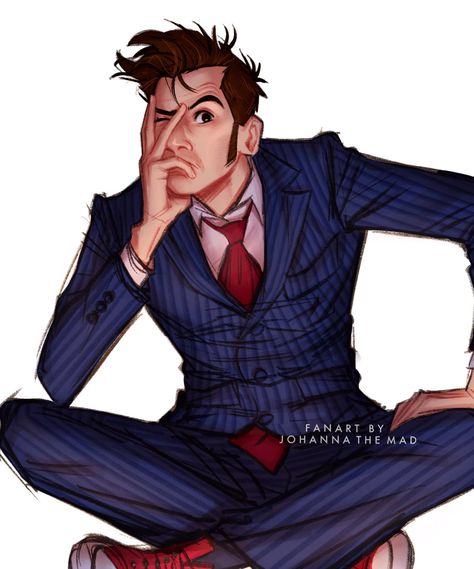 Johanna The Mad, Doctor Who 10, Doctor Who Fan Art, Doctor Who Art, 10th Doctor, 11th Doctor, Tenth Doctor, Torchwood, Superwholock