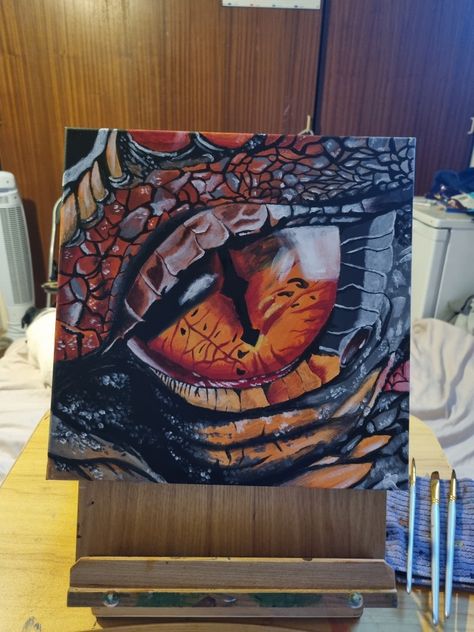 Dragon Painting Ideas On Canvas, Dragon Eye Painting, Dragon Acrylic Painting, Dragon Paintings, Dragon Painting, Rainbow Dragon, Large Canvas Painting, Dragon Sketch, Canvas Drawing