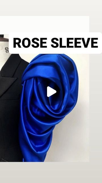 Rose Sleeve Pattern, Puff Sleeve Blouse Pattern, Sew Hacks, Making My Own Clothes, Sleeve Patterns, Pattern Drafting Tutorials, Rose Sleeve, Sewing Sleeves, How To Make Rose