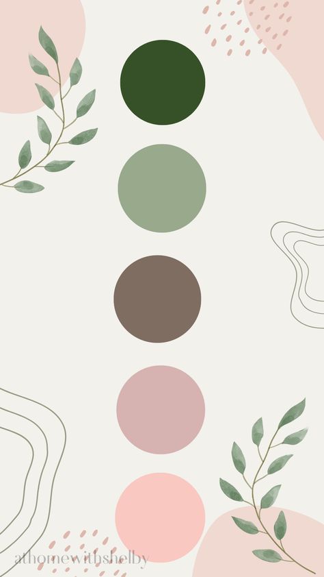 Another one of my favorite color combos! I envision these colors going with a wedding or nursery :) But I would also incorporate these into a home office to keep the space bright and natural! #colorpalletes #weddingcolors #weddinginspo #nurserycolors #nurseryinspo #homeofficeinspo Forest Green And Pink Nursery, Olive Green And Pink Nursery, Green And Pink Classroom, Pink And Green Baby Room, Sage Green And Pink Nursery, Pink And Green Office, Green Pink Nursery, Office Nursery Combo, Pink Nursery Colors