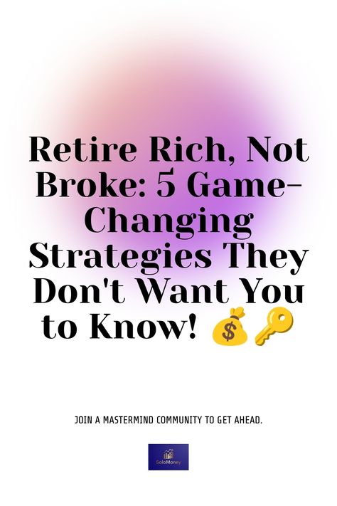 🌟 Retirement Planning Secrets: Secure Your Dream Future! 🌟

Unlock financial freedom with smart retirement strategies! Learn how to:

💰 Maximize 401(k) contributions
🏡 Create passive income streams
📊 Diversify investment portfolios
💸 Build wealth strategically

Pro tips for smart savers:
• Start early
• Live below your means
• Invest consistently
• Explore multiple income sources

Retirement doesn't happen by accident - it's a deliberate plan! Whether you're 25 or 45, these game-changing tips will transform your financial trajectory.

Crush your retirement goals and design the lifestyle you've always dreamed about! 💪

#RetirementPlanning #FinancialIndependence #WealthBuilding Early Retirement Planning, Retirement Goals, Live Below Your Means, Retirement Strategies, Income Sources, Living Below Your Means, Multiple Income, Stock Market Investing, Dream Future