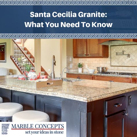 Santa Cecilia Granite: What You Need To Know | Marble Concepts Saint Cecilia Granite, Santa Cecilia Granite, Granite Bathroom Countertops, Espresso Cabinets, Kitchen Cabinet Color Ideas, Sao Paolo, Granite Bathroom, Granite Vanity, Santa Cecilia