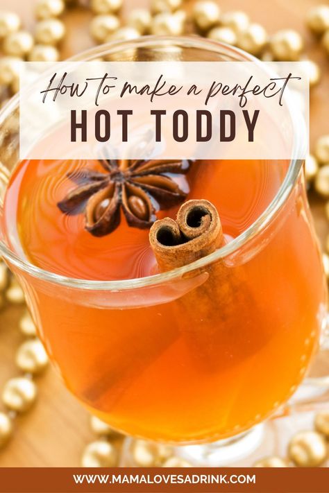 Got Toddy Recipe, Hoddy Toddy Drink, Hot Toddy Crockpot Recipe, Crockpot Hot Toddy Recipe, How To Make Hot Toddy, Best Hot Toddy Recipe For Colds, Diy Hot Toddy Gift, Hot Tottie Recipe Whiskey, Hot Toddy Recipe Brandy