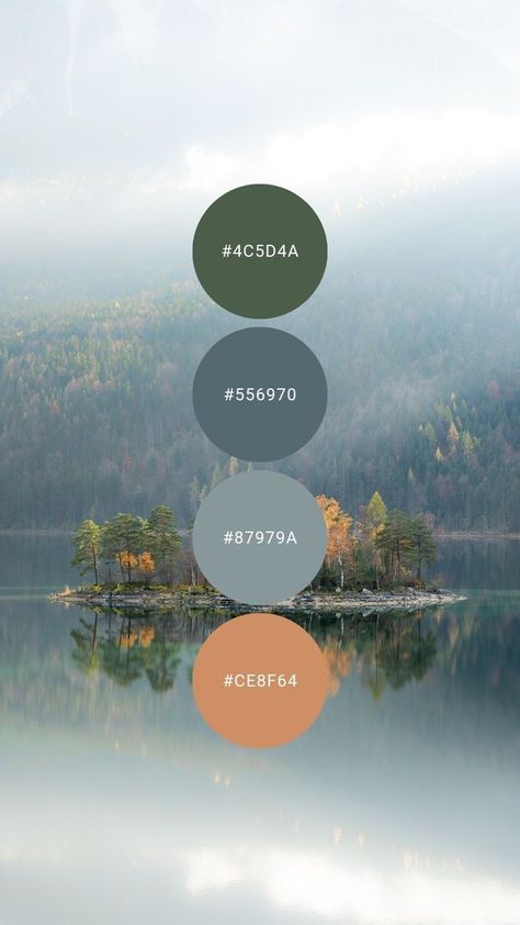 Tan Orange Blue Bedroom, Move Color Palette, Blue And Green Fall Color Palette, Blue Fall Palette, Blue Green And Tan Bedroom, Earth Tone Color Palette Blue And Green, Green Blue Wood Color Palette, Lake Wedding Color Palette, Blue Green Orange Nursery