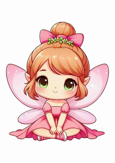 Fairy Character, Chibi Disney, Diy Resin Gifts, Ballet Images, Walpaper Hello Kitty, Fabric Paint Designs, Unicorn Invitations, Girly Wall Art