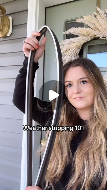 Glamour Nautique on Instagram: "#homemaintenance #homeimprovement #diyhomeimprovement" Front Door Weather Stripping, Weather Stripping Doors Diy, Weather Stripping Doors, House Repair, Door Stripping, Door Weather Stripping, Handy Woman, Porch Doors, Home Fix