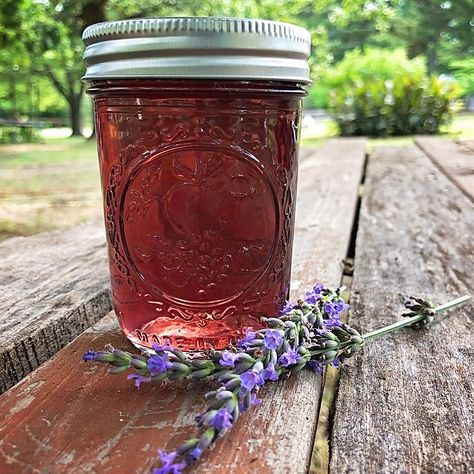 Jelly Coffee, Lavender Jelly, Coffee Jelly, Lavender Recipes, Recipe For 2, Canning Food Preservation, Lean And Green Meals, Clear Gel, Jelly Jars