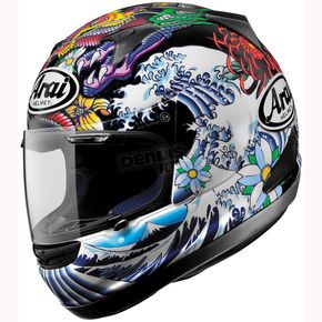 Hjc Helmets, Motorcycle Helmet Design, Motorcycle Riding Gear, Arai Helmets, Cool Motorcycle Helmets, Full Face Motorcycle Helmets, Helmet Paint, Motorbike Helmet, Yamaha R6