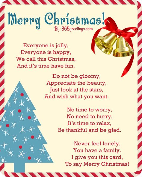 http://christmas.365greetings.com/christmas-poems/christmas-poems.html Christmas Poems For Friends, Christmas Tree Poem, Christmas Poems For Cards, Short Christmas Poems, Merry Christmas Poems, Christmas Poetry, Short Christmas Quotes, Christmas Poem, Poems Quotes