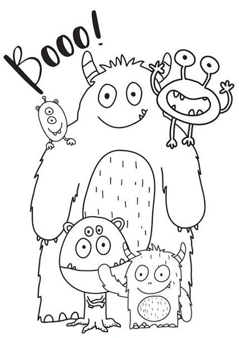 Fun Monster coloring pages for your little one. They are free and easy to print. The collection is varied with different skill levels Color Monster, Halloween Teaching, Monster Activities, Kids Colouring, Monster Coloring Pages, Spy Games, Colouring Sheets, Singing Monsters, Autumn Ideas