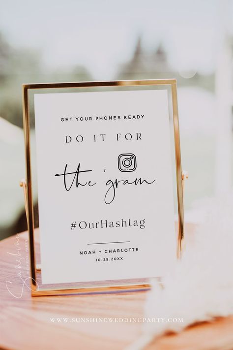 Hashtag Ideas, Wedding Hashtag Sign, Hashtag Sign, Photo Booth Sign, Instagram Hashtag, Wedding Hashtag, Love Sign, Sign Ideas, Instagram Hashtags