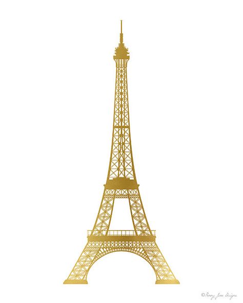 Gold Eiffel Tower Printable Art Paris Gold Art por PennyJaneDesign Eiffel Tower Printable, Pink Gold Nursery, Gold Eiffel Tower, Eiffel Tower Painting, Paris Home Decor, Paris Patterns, Eiffel Tower Print, Gold Nursery, New Yorker Covers