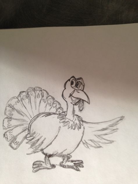 Thanksgiving turkey Turkey Drawing Easy, Simple Turkey Drawing, Thanksgiving Sketches, Turkey Drawings, Turkey Sketch, Turkey Drawing, Turkey Fan, Cap Ideas, Easy Thanksgiving