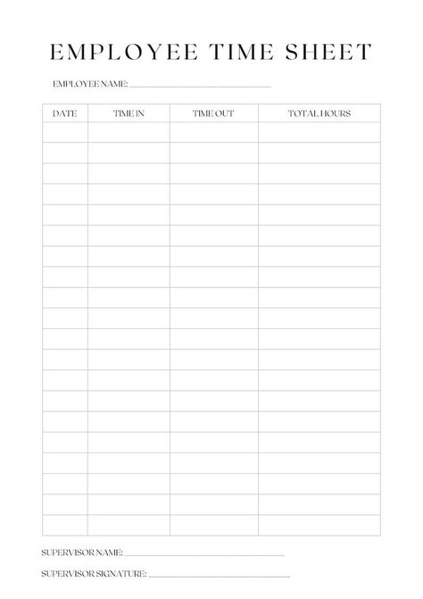 #Organisation #Employee_Time_Sheet_Printable_Free #Employee_Schedule_Templates_Weekly #Time_Sheets_Printable_Templates Employee Time Sheet Printable Free, Employee Schedule Templates Weekly, Time Sheets Printable Templates, Time Sheet Printable Employee, Work Hours Tracker, Time Sheet Template, Employee Schedule Template, Employee Time Sheet, Time Sheet Printable