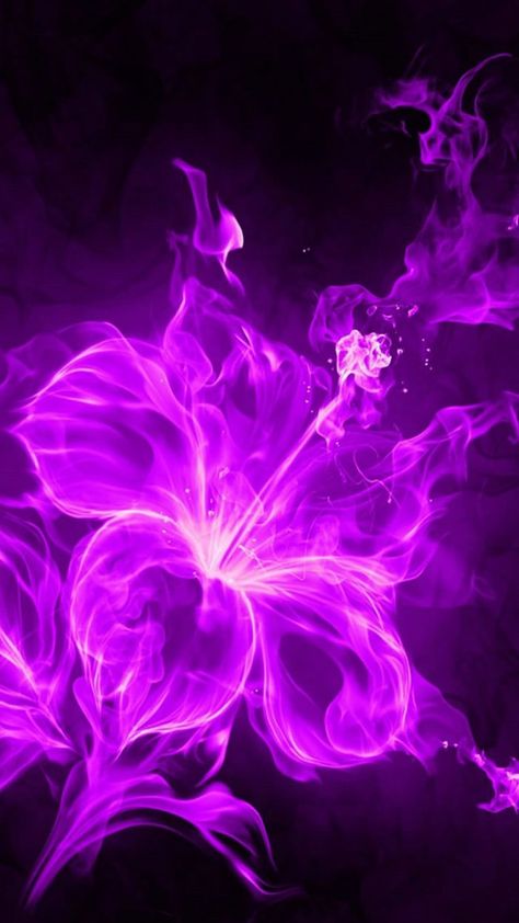 Purple Flower Art Wallpaper iPhone 1080x1920 Iphone Wallpaper Violet, Purple Flame, 3d Wallpaper Iphone, Purple Flowers Wallpaper, Purple Iphone, Zero Wallpaper, Flower Iphone Wallpaper, Purple Wallpaper Iphone, Graffiti Wallpaper