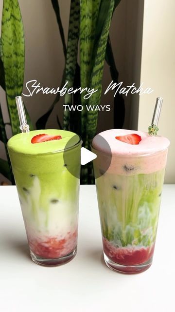 Matcha Cold Foam, Strawberry Cold Foam, Aesthetic Boba, Strawberry Matcha Latte, Matcha Cream, Soiree Party, Matcha Recipes, Strawberry Matcha, Joe And The Juice