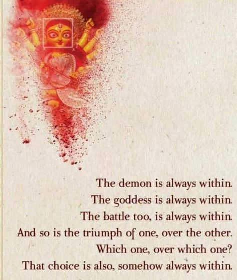 Navratri Quotes, Happy Dusshera, Ancient Wisdom Quotes, Diwali Quotes, Goddess Quotes, Indian Philosophy, Sanskrit Mantra, Happy Dussehra, Gita Quotes