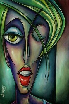 Apstraktne Art, Michael Lang, Abc Art, Cubism Art, Abstract Face Art, Soyut Sanat Tabloları, Modern Art Paintings, Art Et Illustration, Abstract Faces