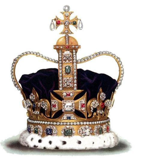 England...St Edwards Crown - last used to crown Queen Elizabeth II on 2 June 1953. St Edward's Crown, Royalty Crown, Imperial State Crown, British Crown Jewels, Royal Crown Jewels, Imperial Crown, Royal Crowns, Royal Tiaras, Family Jewellery