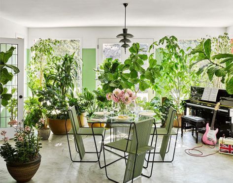 brigette romanek’s laurel canyon home. Brigette Romanek, Coco Kelley, Piano Design, Sunroom Designs, Living Under A Rock, Laurel Canyon, European Architecture, Diy Greenhouse, Neutral Interiors