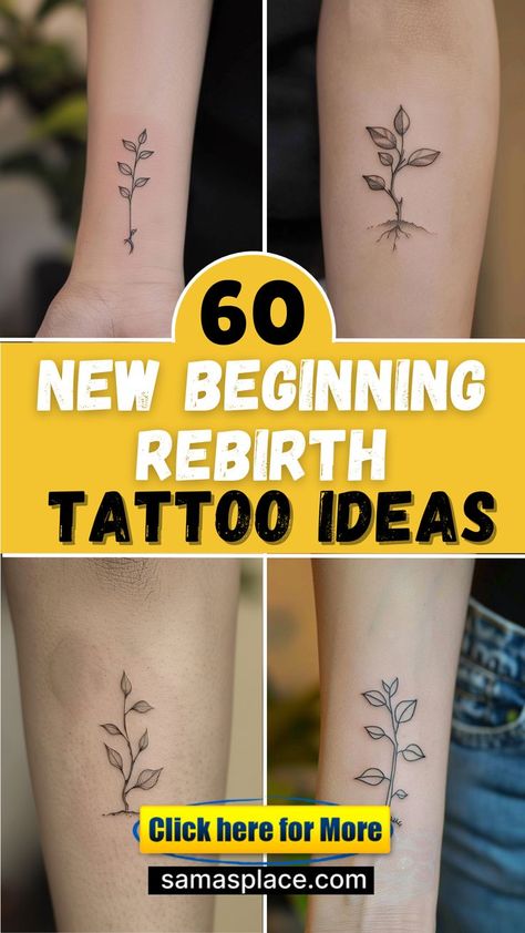 Discover the ultimate collection of 60+ new beginning rebirth tattoos for 2024 at Sama's Place! Our designs symbolize fresh starts and transformation, perfect for anyone looking to embrace change. From intricate phoenix tattoos to elegant lotus flowers, find the perfect tattoo to represent your journey. Explore our gallery for inspiration and book your session today. Start your new chapter with a stunning tattoo from Sama's Place! Rebirth Tattoos, New Beginning Symbol, Rebirth Symbol, Rebirth Tattoo, Journey Tattoo, Meaningful Symbol Tattoos, Eclipse Tattoo, Geometric Compass, New Beginning Tattoo